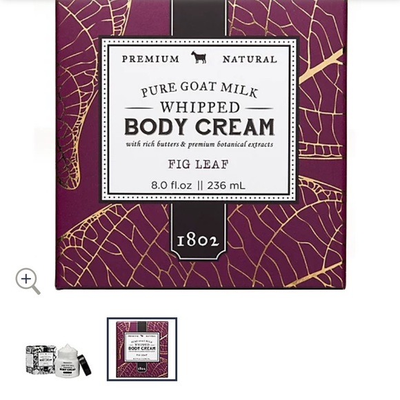 Beekman whipped body cream in fig leaf - Picture 1 of 8